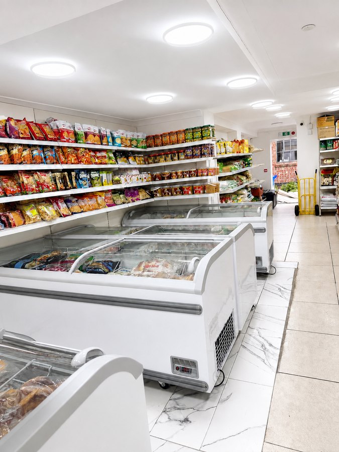 Inside the shop
